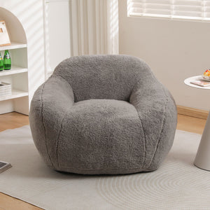 Giant Bean Bag Chair, Spacious Memory Foam With Armrests by Couch.com