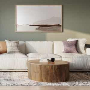 Millbury - Drum Coffee Table - Natural by Couch.com