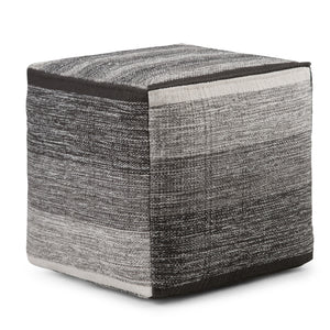 Naya - Upholstered Cube Pouf by Couch.com