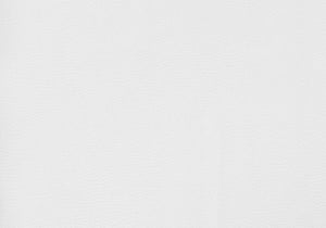 Set of Two 24" White and Silver Metal Low Back Bar Chairs