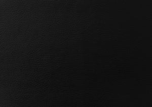 Black Faux Leather and Metal Low Back Adjustable Height Swivel Bar Chair