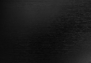 24" Black Wood End Table With Six Open Shelves