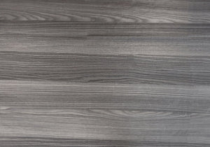 24" Dark Gray Wood End Table With Six Open Shelves