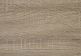 22" Deep Taupe End Table With Shelf