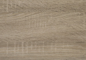 22" Deep Taupe End Table With Shelf