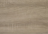 22" Deep Taupe End Table With Shelf
