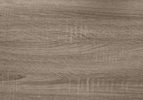 23" Taupe Wood End Table With Shelf