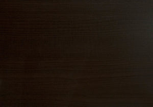 10.25" X 15.75" X 24.5" Cappuccino Finish And Gold Laminated Drawer Accent Table