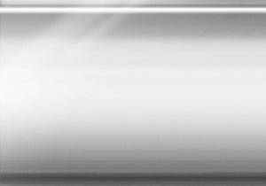 22" Clear And Silver Glass And Iron Coffee Table