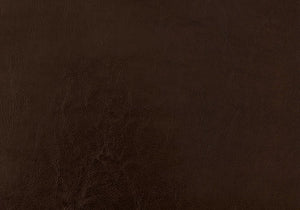 Brown Twin Tufted Upholstered Faux Leather Bed Frame