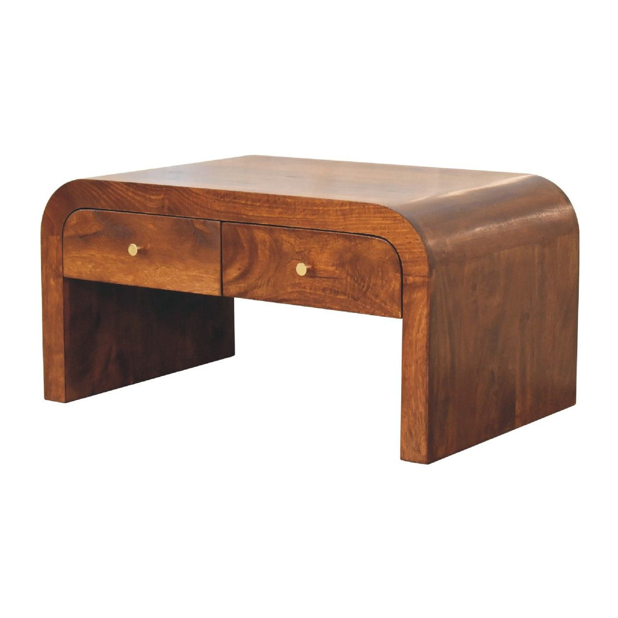 Darcy - Coffee Table, 2 Drawer - Chestnut by Couch.com