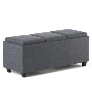 Avalon - Upholstered Storage Ottoman by Couch.com