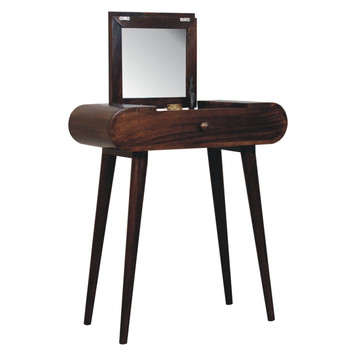 Mini Dressing Table With Foldable Mirror by Couch.com