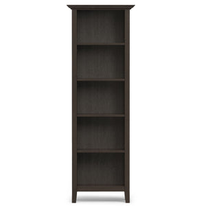 Amherst - 5 Shelf Bookcase - Brown by Couch.com