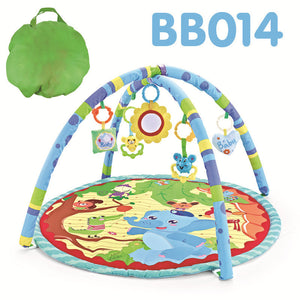 Children's Fitness Rack Game Round Blanket Crawling Floor Mat Toys