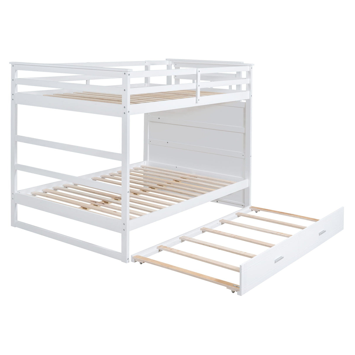 Bunk Bed With Twin Size Trundle And Staircase by Couch.com
