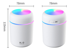 Modern Mini Portable Humidifier Aroma Oil Diffuser With Two Spraying Modes and Automatic Off Function In Several Modern Colors