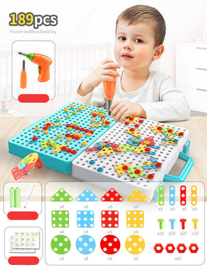 Children's Variety Puzzle Manual Disassembly Toolbox