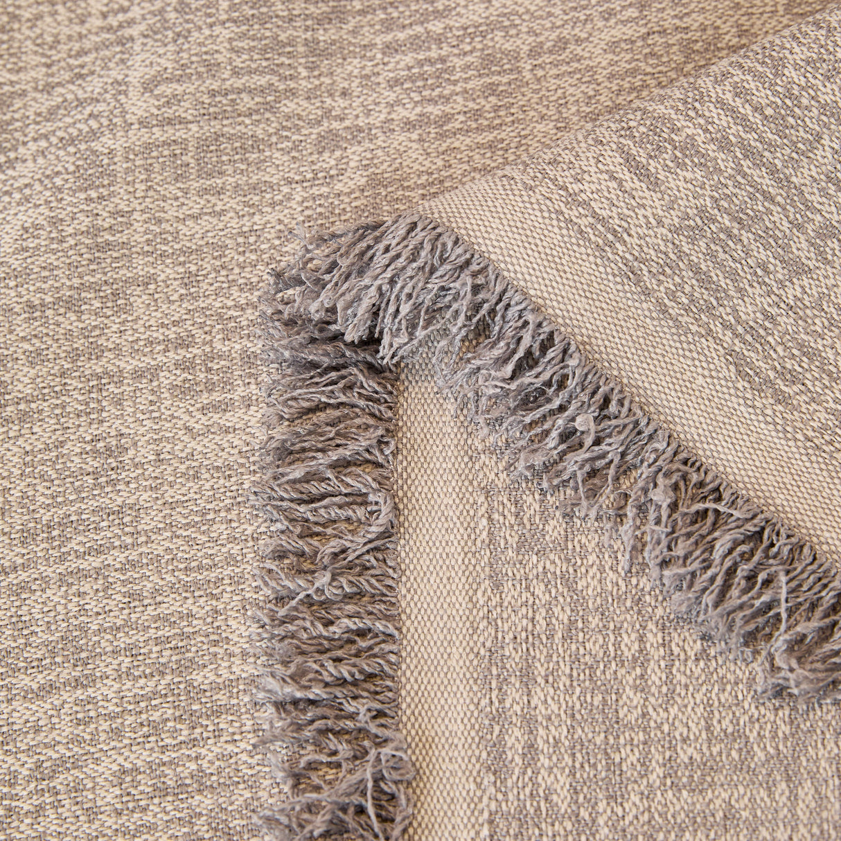 Natural Textured Linen Couch Cover, Breathable & Hypoallergenic Furniture Protector