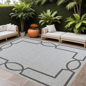 3' X 5' Ivory Indoor Outdoor Area Rug