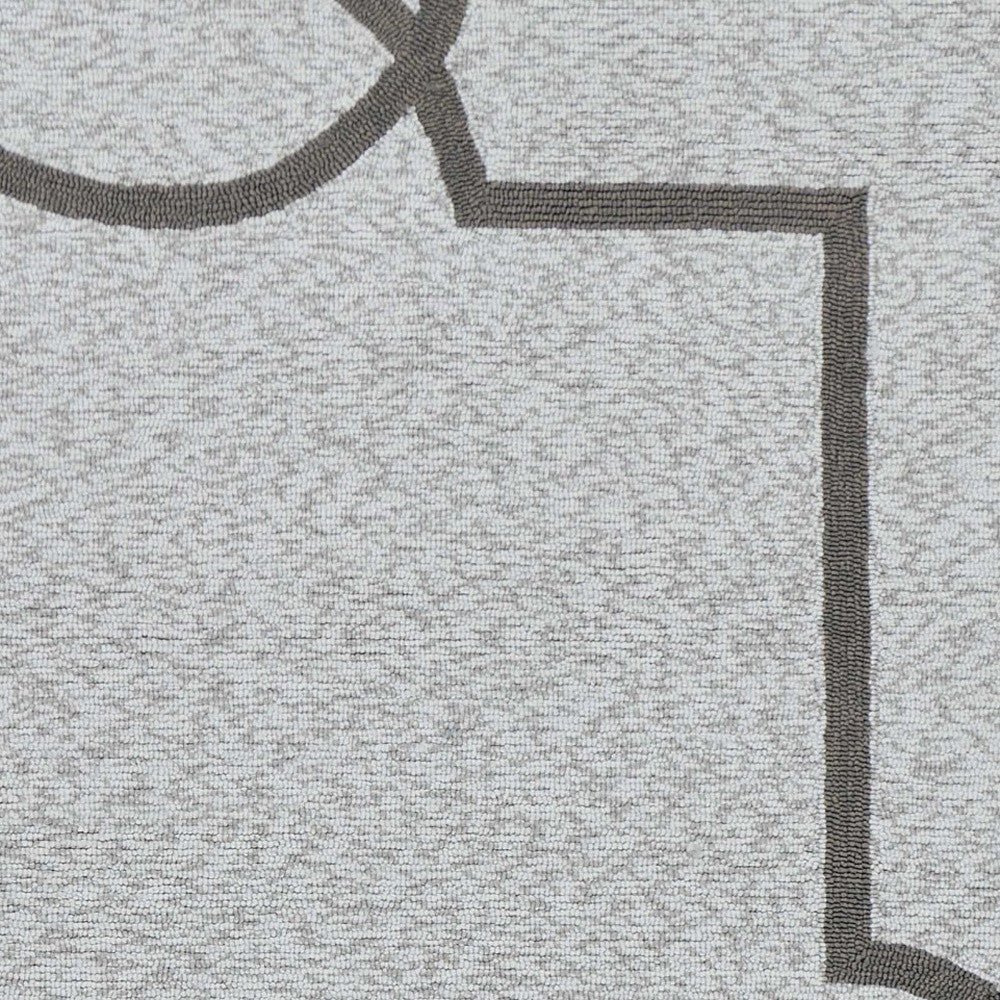 8' X 11' Ivory Indoor Outdoor Area Rug