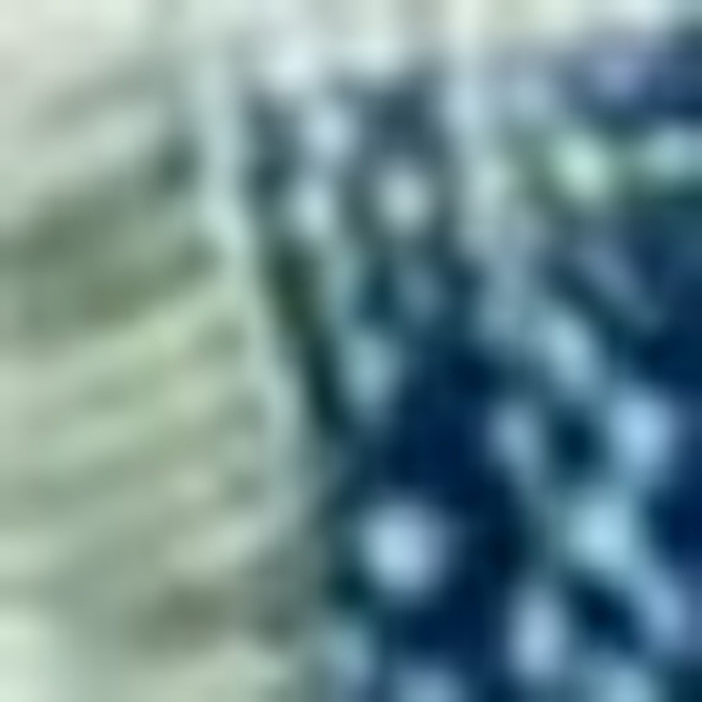 5' X 8' Blue And Green Abstract Indoor Outdoor Area Rug