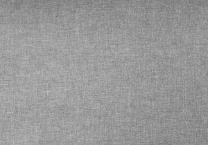 Solid Wood Queen Tufted Gray Upholstered Linen Bed With Nailhead Trim