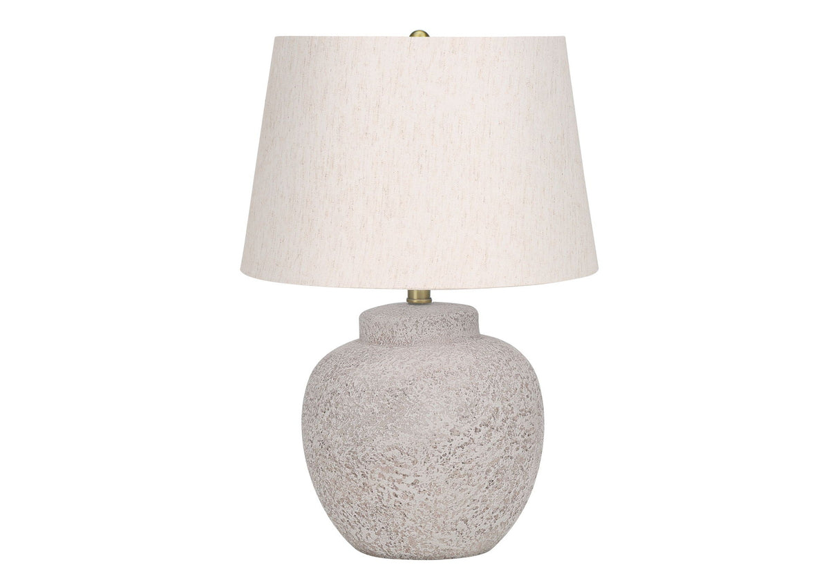 Lighting, Table Lamp, Concrete, Modern - Cream by Couch.com