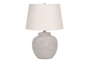 Lighting, Table Lamp, Concrete, Modern - Cream by Couch.com