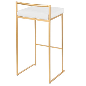 Fuji - Contemporary / Glam & Quality Construction Barstool by Couch.com