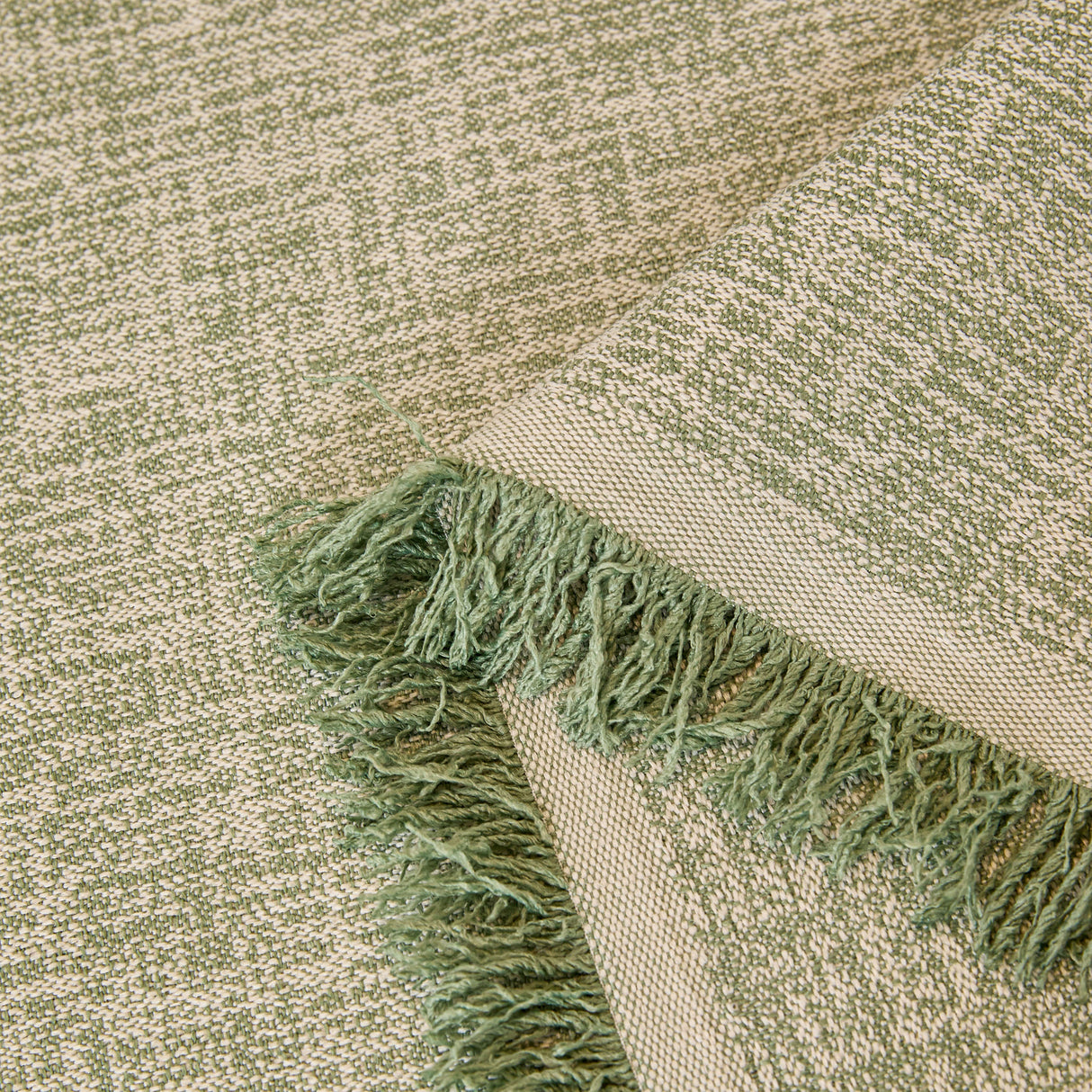 Natural Textured Linen Couch Cover, Breathable & Hypoallergenic Furniture Protector