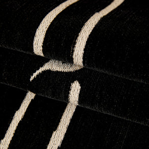 Chenille Jacquard Sofa Throw Cover with Tassel Soft Thick Couch Protector Blanket