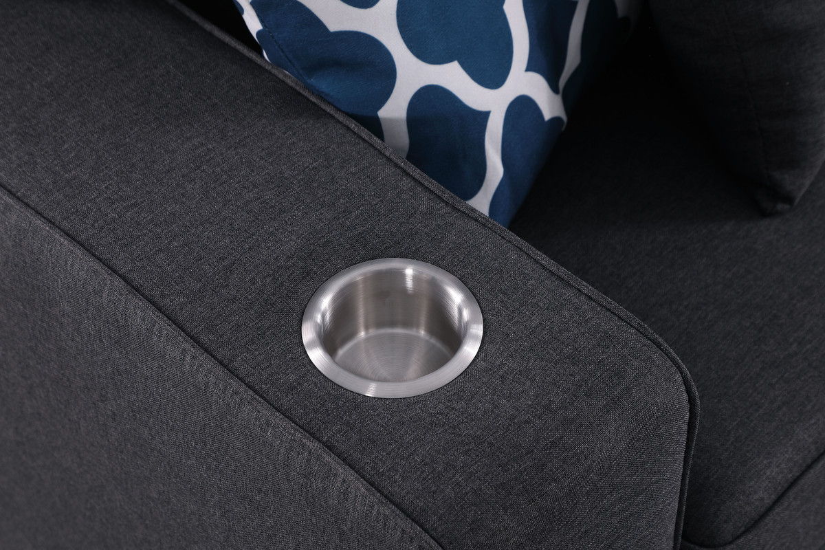 Cooper - Beautiful Sofa With Cupholder by Couch.com