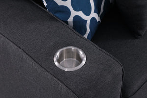 Cooper - Beautiful Sofa With Cupholder by Couch.com