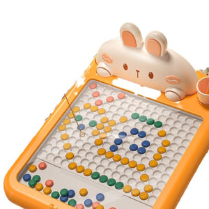Rabbit Magnetic Drawing Board Puzzle Toys Early Education Children's Toys