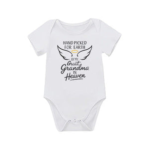 Summer Short Sleeve Baby Romper Bodysuit