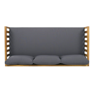 Claremont 3 Seater Daybed and Acacia Wood Patio Table