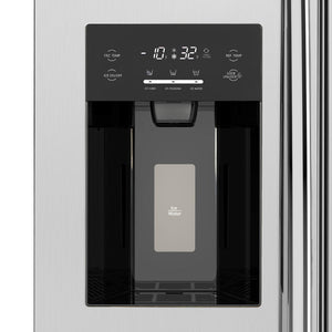 36" Side By Side 20.01 Cu. ft. Built-in Refrigerator with Freezer & Ice Maker Included