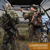 360 ° One Way See Through Hunting Blind Ground Blind with Portable Carrying Bag