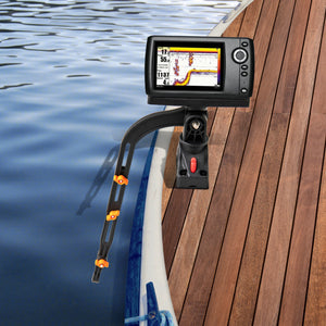 360Â° Rotatable Fishing Boat Accessory Set of 2 with Mount Bracket