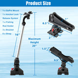 360 ° Rotatable Fishing Boat Kayak Accessory Set of 3