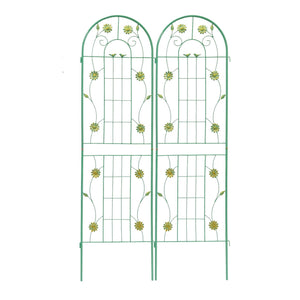 Metal Garden Trellis Rustproof Trellis For Climbing Plant Outdoor Flower Support