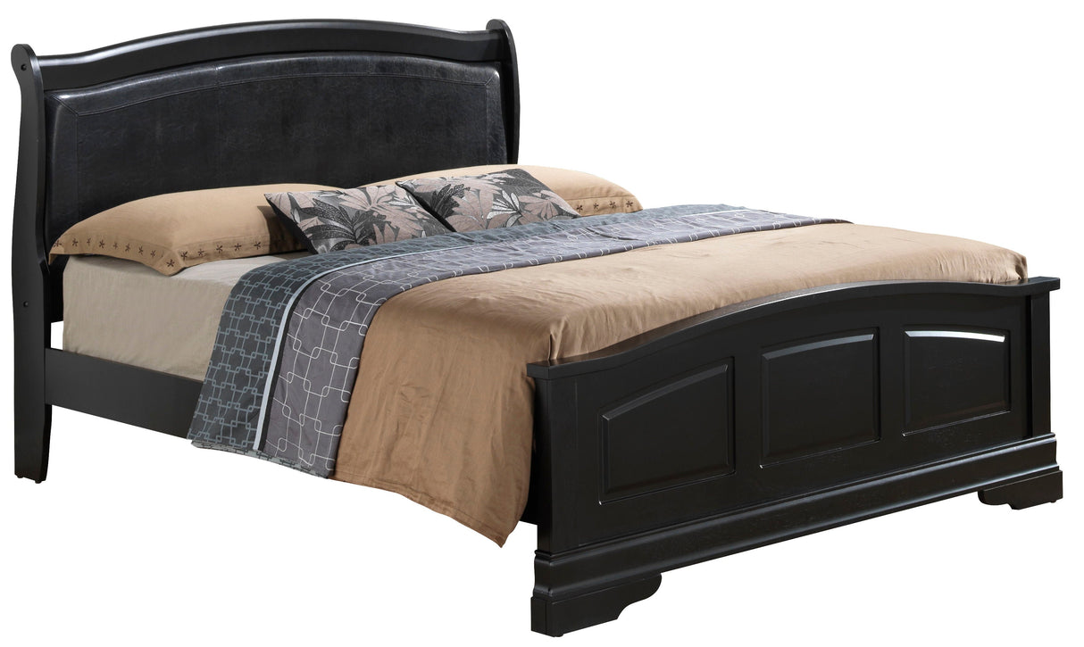 Panel Sleigh Bed Elegantly Crafted by Couch.com