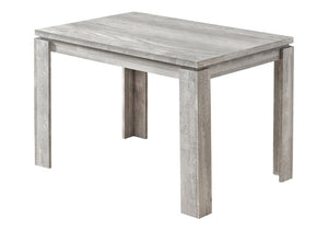 47" Gray Dining Table