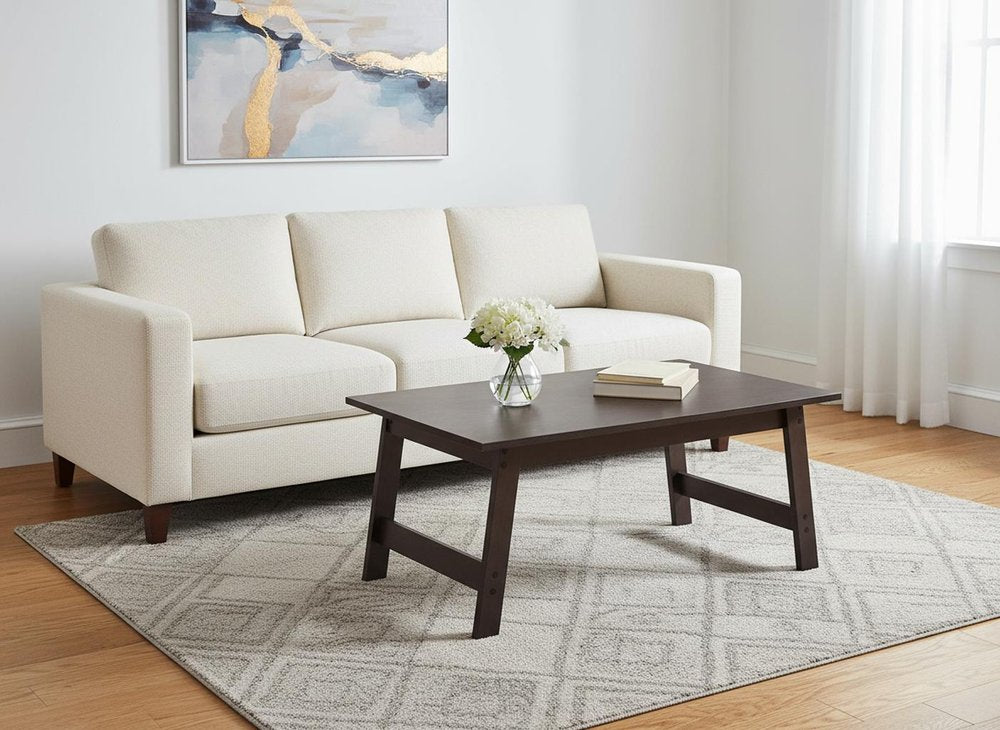 Set of Three 36" Espresso Coffee Table