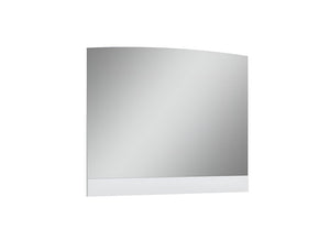 45" White Wood Framed Mounted Dresser Mirror