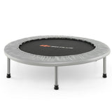 36 Inch Mini Folding Trampoline Portable Recreational Fitness Rebounder-Silver