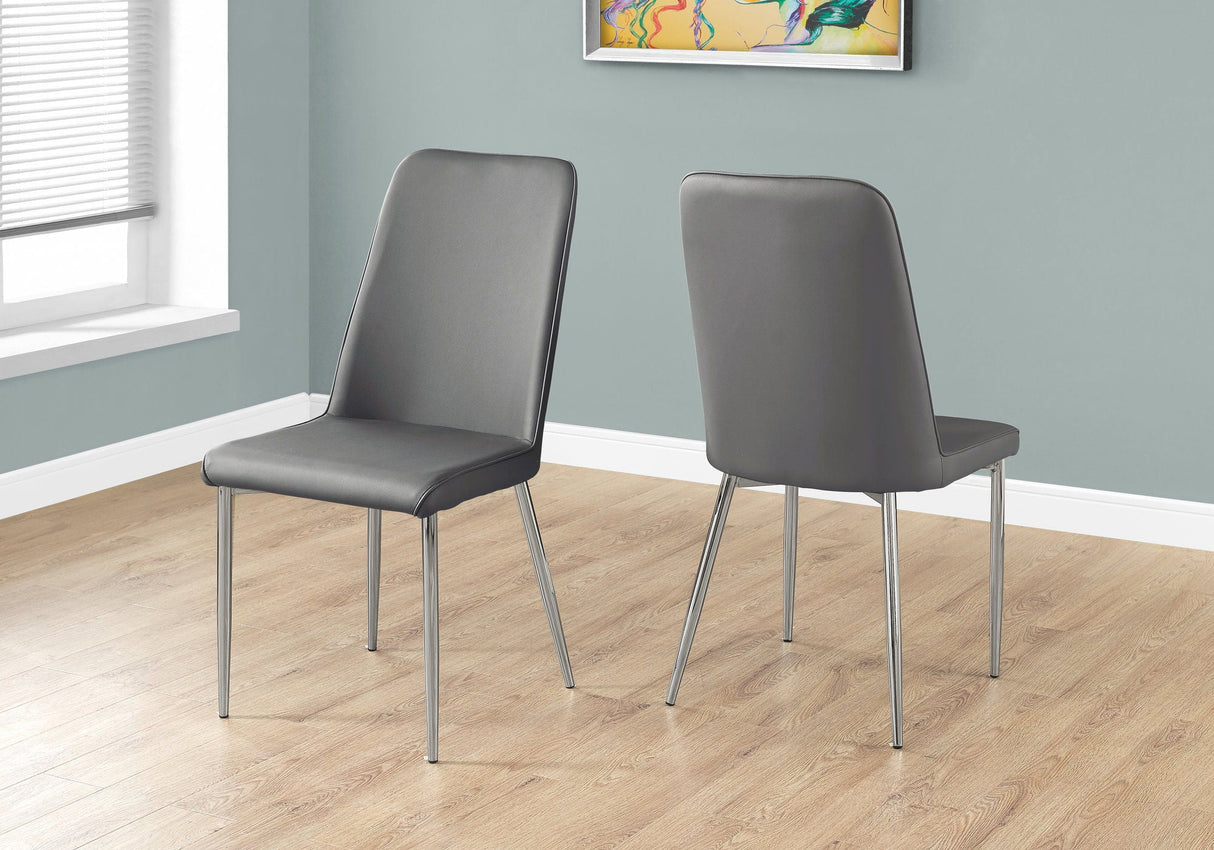 Dining Chair, Side, Upholstered For Dining Room, Contemporary (Set of 2) by Couch.com