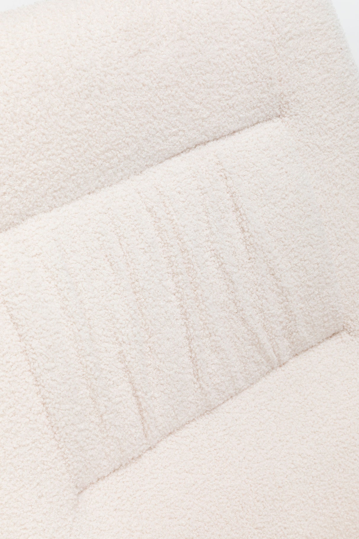 Couch.com Rocking Chair Nursery, Teddy Upholstered Glider Rocker With High Backrest, Reading Chair Modern Rocking Accent Chairs Glider Recliner For Living Room Cream, Durable Design by Couch.com