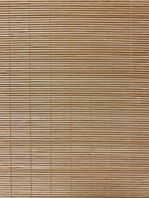 71" Brown Folding Three Panel Screen Room Divider